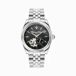 Flash Sale Automatikuhr mit 36 mm und Lilienemblem silberfarben Damen Uhren|Damenuhren